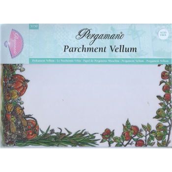 3150 Pergamano Parchment Vellum with 3D elements - Autumn