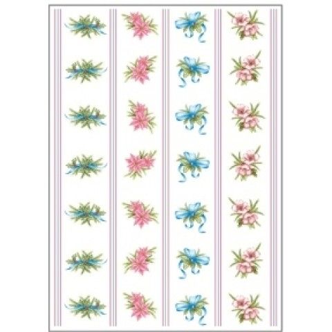 62543 Parchment Vellum - Christmas Decorations - 5 sheets