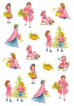 62544 Parchment Vellum - Nostalgic Christmas - 5 sheets
