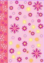 62548 Parchment Vellum - Flower Power Pink - 5 sheets