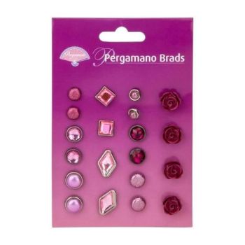 70276 Brads, Red Rose Mixed Set (20's)