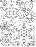 41908 Clear Stamps - Stars