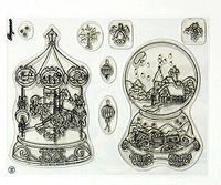 41916 Clear Stamps - Carousel