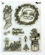 41917 Clear Stamps - Santa Claus and Gifts