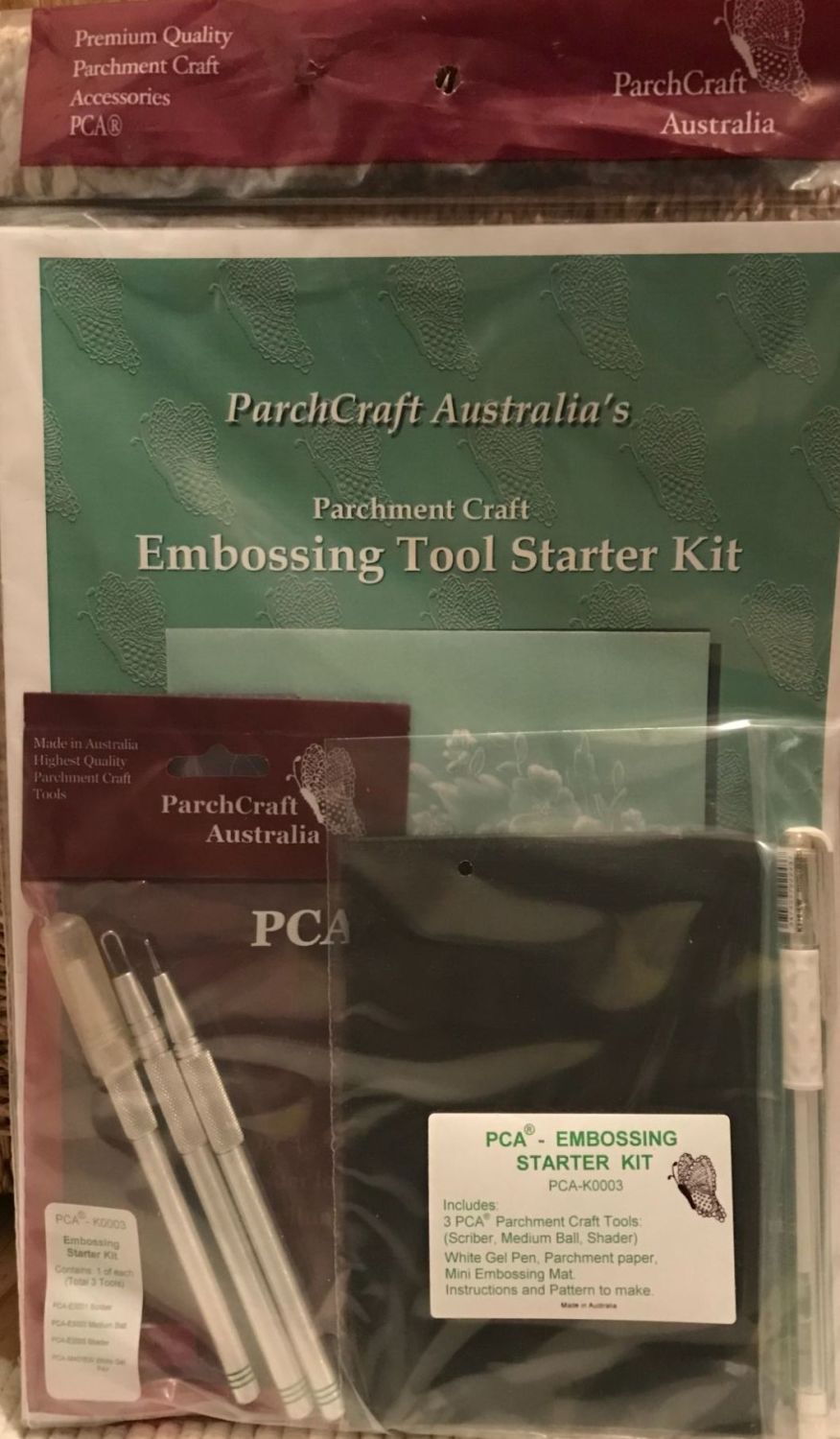 K0003 Embossing Tool Starter Kit