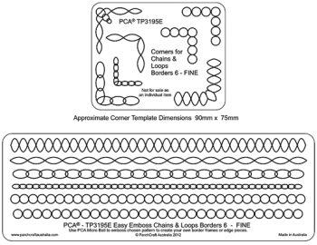 TP3195E Chains and Loops Border 6 Fine