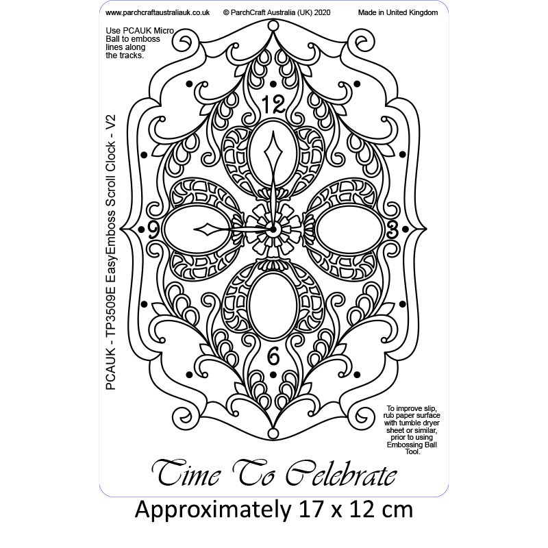 TP3509E Scroll Clock