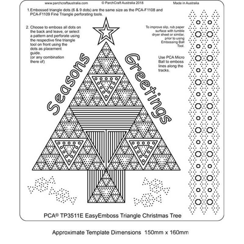 TP3511E Triangle Christmas Tree