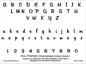 TP3973EW Alphabet Cursive 3