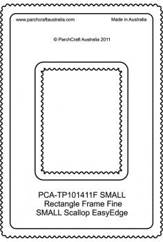 TP101411F Fine Small Rectangle Outside Small Scallop