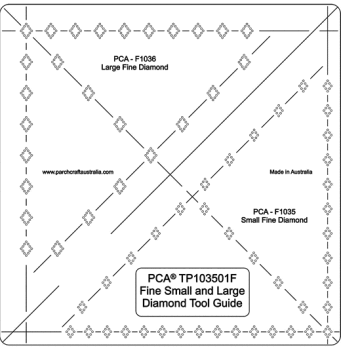 TP103501F Fine Small and Large Diamond Guide