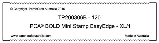 TP200306B Bold Mini Stamp XL - 1