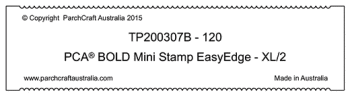 TP200307B Bold Mini Stamp Easy Edge XL - 2