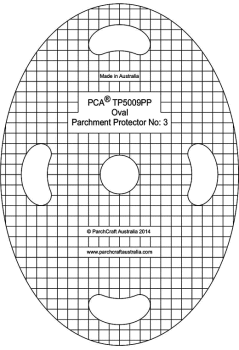 TP5009PP Parchment Protector No. 3 - Oval