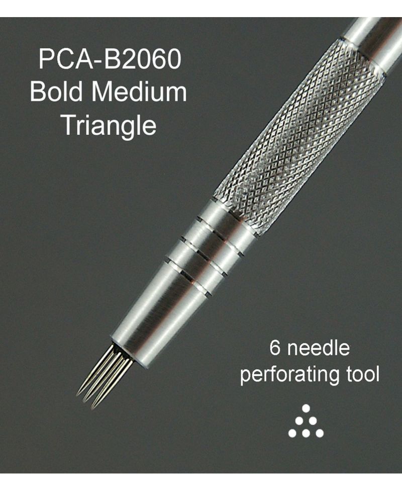 B2060 & TP206001B Bold Medium Perforating Tool & Bold 130mm Medium Triangle