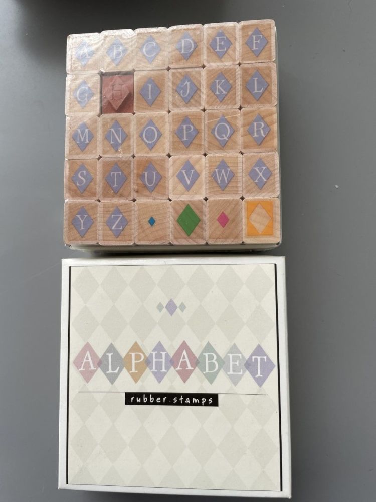 LL013 Harlequin Letter Set