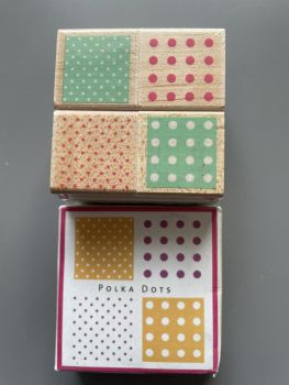 LL966 Polka Dot Squares