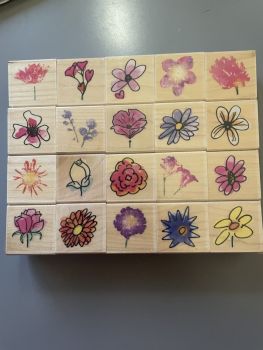 LB002 Stamp Box Blossoms