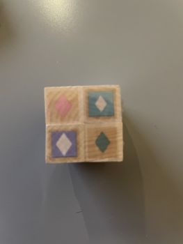 LL014 Tiny Harlequins Mini Stamps