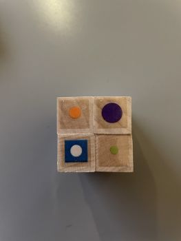 LL906 Mixed Dots Mini Stamps