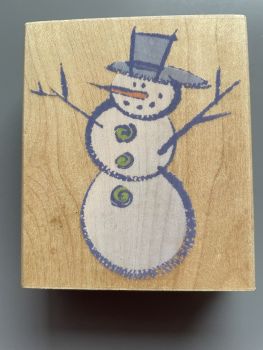 H4232 Painted Snowman