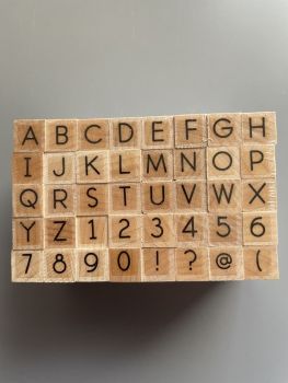 LL189 Basic Uppercase Letters