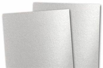 A5 Card Blanks - 20 sheets - Metallic Silver