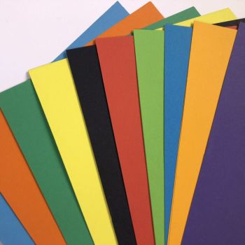 A5 Card Blanks - 20 sheets - Mixed Colours and weights (may vary from image)