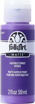440 Violet Pansy Acrylic Matte