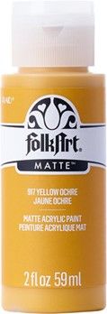 917 Yellow Ochre Acrylic Matte