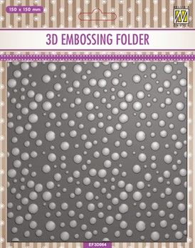 EF3D064 3D Embossing Folder Snow