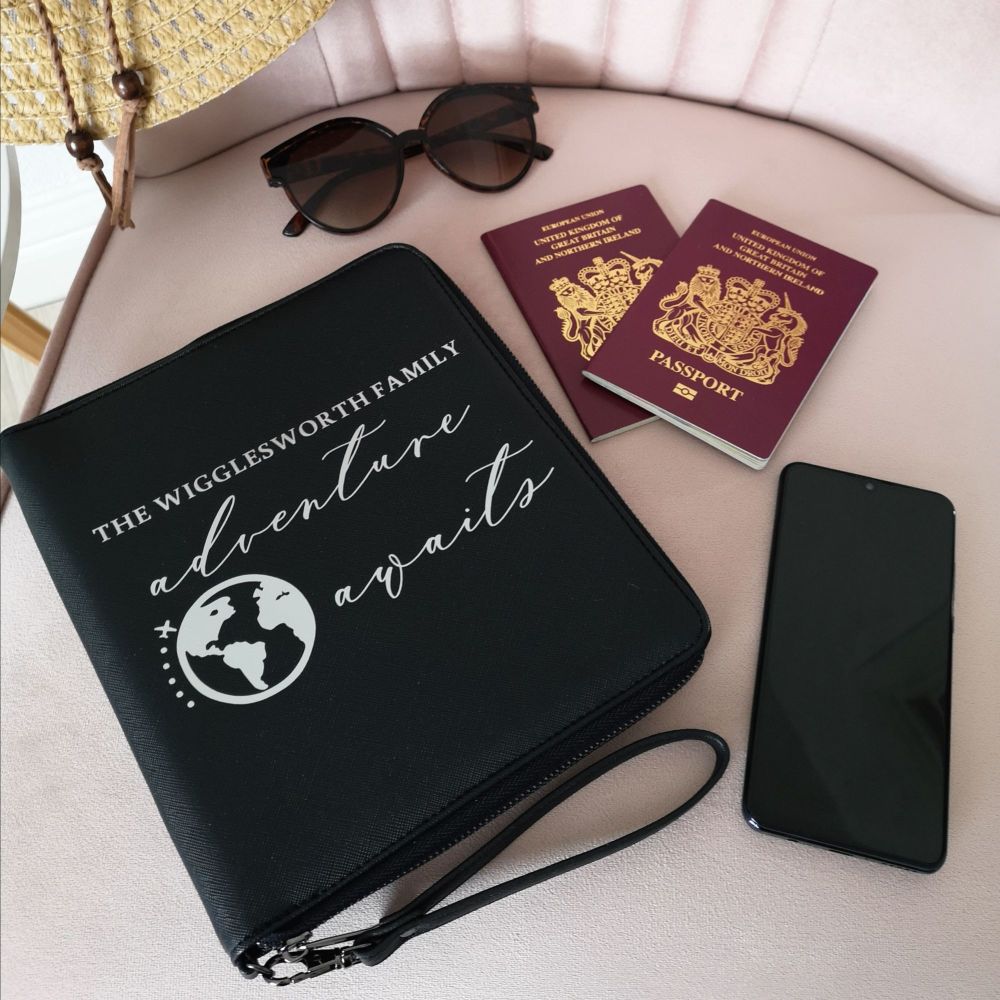 travel documents holder family