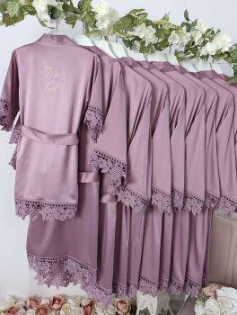 The Isabella Lace Robe 