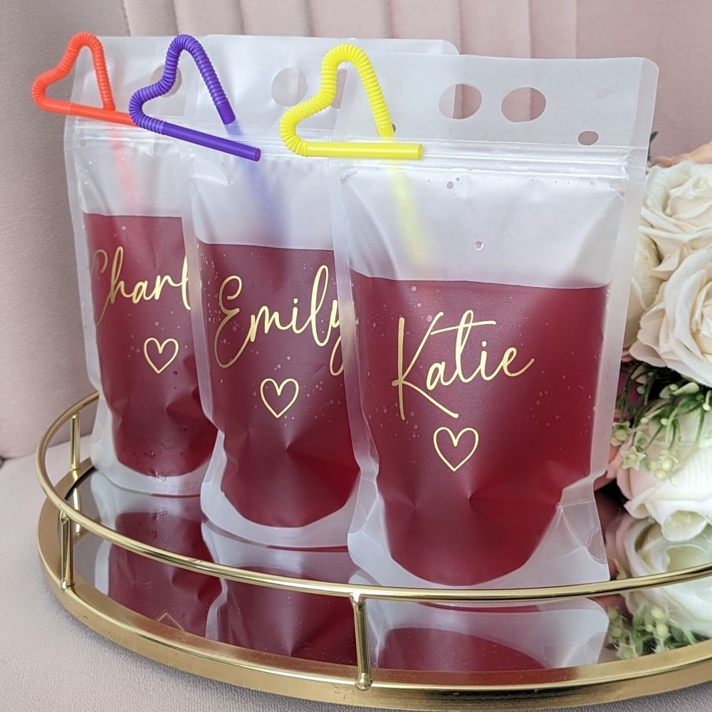 Personalised Drink Pouches NEW!