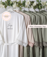 The Charlotte Lace Robe