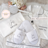 The Charlotte Lace Robe Bridal Package with PJs (Adults)
