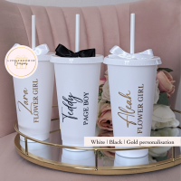 Personalised  Wedding Party Cold Cup
