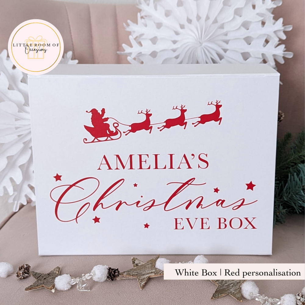 Santa's Sleigh Christmas Eve Box