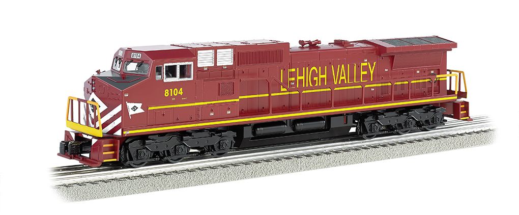 Lehigh Valley #8104 GE DASH 9 w/ True Blast® Plus