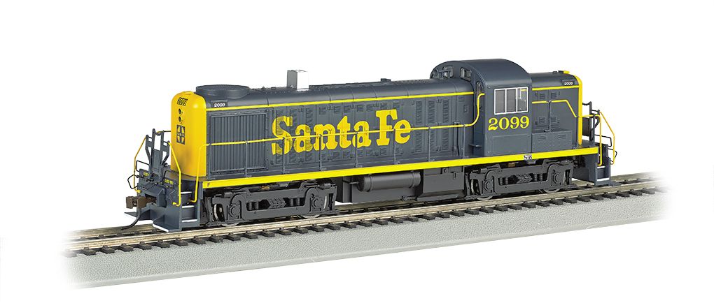 Santa Fe #2099 (Blue & Yellow) - RS-3 - E-Z App™ Train Control (HO Scale)