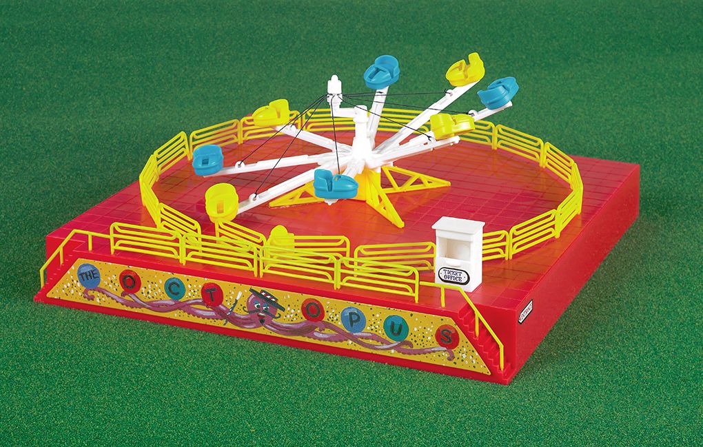 Operating Octopus Carnival Ride Kit (HO Scale)
