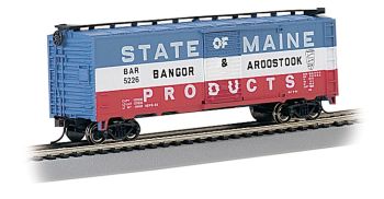 Bangor & Aroostook - 40' Box Car (HO Scale)