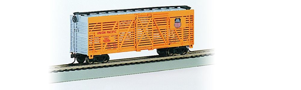 Union Pacific #47750- 40' Stock Car (HO Scale)