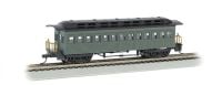 Coach (1860-80 era) - Painted Unlettered Green (HO Scale)