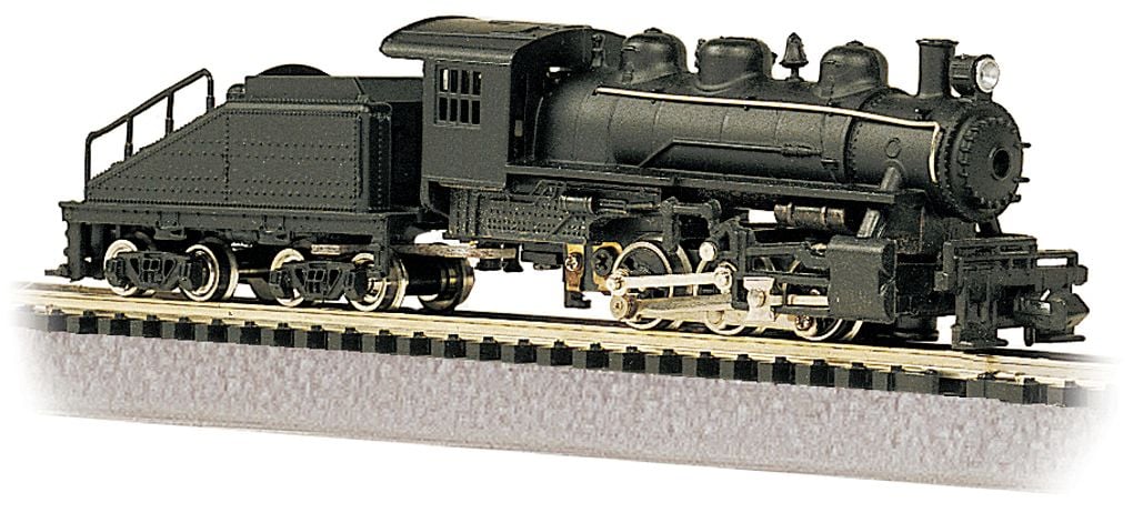 Painted Unlettered - USRA 0-6-0 Switcher & Tender (N Scale)