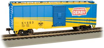 PINEWOOD DERBY™ - BOY SCOUTS of AMERICA - 40' Box Car (HO Scale)