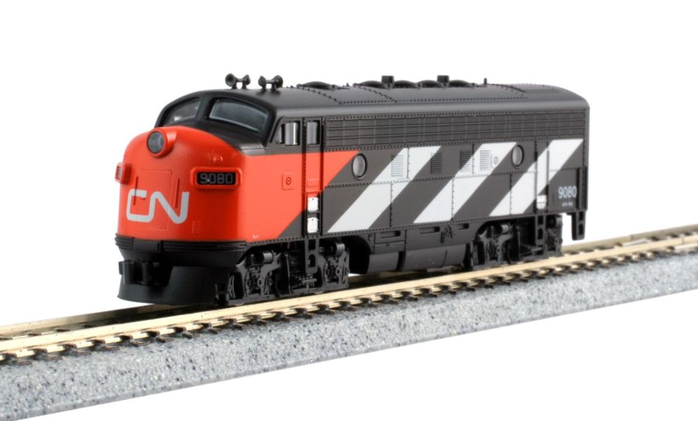 Tootally American Trains - EMD F7A + F7B CN 2-Locomotive Set for the ...