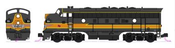 EMD F7A + F7B MWR Freight 2-Locomotive Set w/ Pre-Installed Digitrax DCC