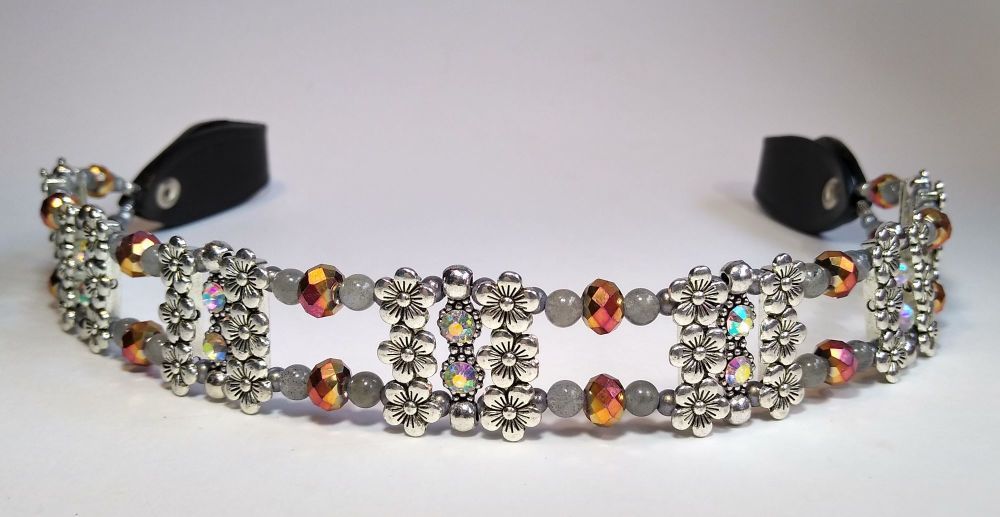 BROWBAND - SPIRITUAL LABRADORITE. Extra Full Size.