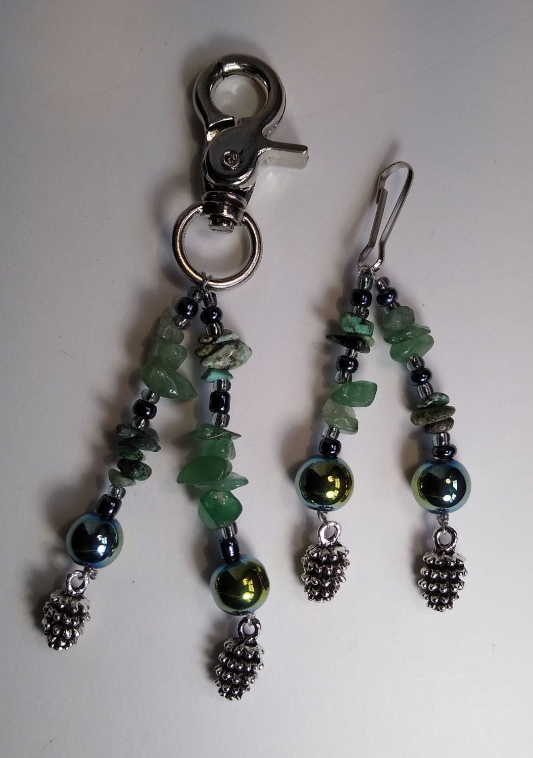 PINE CONES HEADCOLLAR AND BRIDLE CHARMS. 